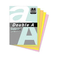 กระดาษการ์ดสี Double A หนา 120 แกรม คละสี จำนวน 50 แผ่น